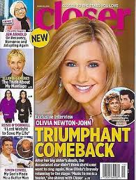 Olivia Newton-John Gloria Gaynor Lynda Carter Jackie Kennedy Mar 10, 2014  Closer