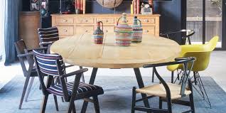 C 'est une belle association avec une table ancienne. Les Plus Belles Salles A Manger Vintage Marie Claire
