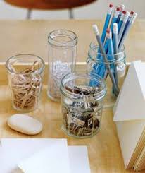 13 Clever Ways To Transform Clutter Into Storage And Decor Solutions Uses For Mason Jars Home Office Organization Glass Jars