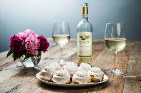 Each of those bottles normally cont. The Doughnut Project And Cavit Team Up To Make Pinot Grigio Donuts