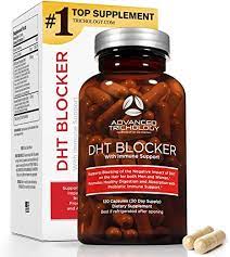 The role of dht in hair loss is that dht binds to the androgen receptors present on the hair follicles. Amazon Com Advanced Trichology Dht Blocker With Immune Support Hair Loss Supplements High Potency Saw Palmetto Green Tea Probiotics Gluten Free Vegetarian 120 Count Bottle 90 Day Moneyback Guarantee Health