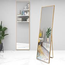 Check spelling or type a new query. Buy Beauty4u Full Length Mirror Floor Mirror Hanging Standing Or Leaning Bedroom Mirror Wall Mounted Mirror With Gold Aluminum Alloy Frame 59 X 16 Online In Turkey B086yctr5v