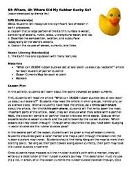 Rubber Duck Ocean Currents Ocean Current Ocean Currents Map Ocean