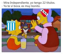 Todo independiente está de fiesta. Meme Rio De Boca
