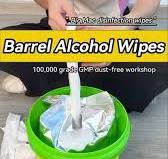 75% Alcohol Wipes Disposable Hand Sanitizer Wipes Premium Unscented  Sanitizing Disinfecting Wipes Canisters Barrels US EPA FDA