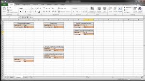 creating a pert cpm chart using excel