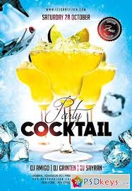 All main graphic elements are editable. Cocktail Party 3 Flyer Psd Template Facebook Cover Free Download Photoshop Vector Stock Image Via Torrent Zippyshare From Psdkeys Com