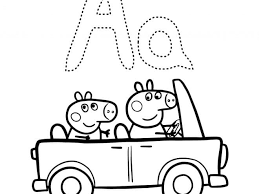 Start your coloring fun and select the very best coloring pages, available for kids and for adults. Free Cute Peppa Pig Alphabet Tracing Sheet Printables Tulamama