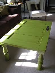 Add to favorites farmhouse solid fir wood coffee table with sliding door and wheels siyoi 4 out of 5 stars (100) $ 379.99 free shipping add to favorites more colors combo coffee table with shelf. The Art Of Recycling Old Doors Into Stylish Tables
