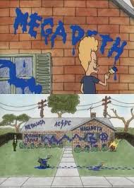 Black Beavis And Butthead Pin By Fiendishgrrl On I 3 Metal M Thrash Metal Cool Cartoons Cartoon Shows