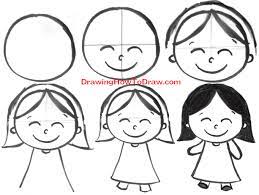 Each of our tutorials comes with a handy directed drawing printable with all the steps included, as. Drawing Simple Easy Drawings For Kids Step By Step
