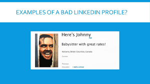 Sometimes users will take put the focus on your face a bit too far, and go with a linkedin profile picture that's 110% face. Hannah Pearce And Olivia Dibden Ppt Download