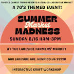 Summer Madness Market