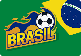 Ballon de foot silili cuir bresil 23 cm. Autocollant Ordinateur Portable Football Bresil Tenstickers