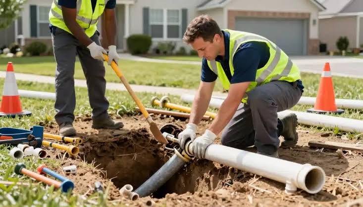 Broken Sewer Pipe? Trenchless Repair vs Excavation – Which Is Right for  You? | ServiceLink SA