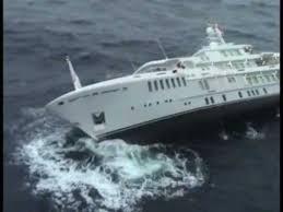 sinking yacht youtube