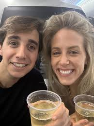 Man recreates 'The Wedding Singer' scene during proposal mid-flight