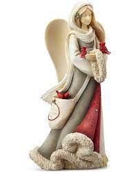 Hallmark ornaments 2021 at ornament shop. Enesco Heart Of Christmas Angel With Cardinals Figurine Reviews Holiday Shop Home Macy S Christmas Angel Figurine Angel Figurines Christmas Angels