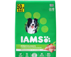 Iams Proactive Health Adult Minichunks Dry Dog Food bag