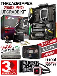 This is an excellent result which ranks the amd this is a relatively narrow range which indicates that the amd ryzen tr 2950x performs reasonably consistently under varying real world conditions. Ryzen Threadripper 2950x Gaming Upgrade Kit Free Shipping South Africa