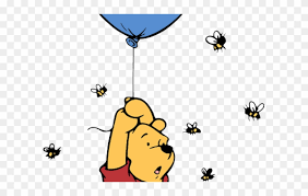Although he is a very small animal of a generally timid disposition, he tries to be brave and on occasion conquers his fears. Winnie The Pooh Clipart Flying Winnie The Pooh With Balloon Png Download 776613 Pinclipart