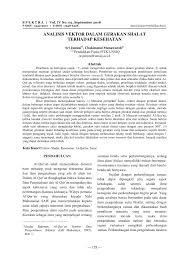 5 m yaitu memakai masker, menjaga jarak, mencuci tangan, membatasi mobilitas dan interaksi serta menjauhi kerumunan. Pdf Analisis Vektor Dalam Gerakan Shalat Terhadap Kesehatan