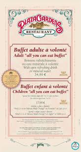 Plaza Garden Menu Restaurant 2015 2016 2017 Disneyland Paris Boisson Rafraichissante Disneyland Carte Restaurant