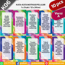 Kumpulan kata kata putus cinta sedih untuk mewakili perasaanmu. Kata Kata Motivasi Pelajar Untuk Keceriaan Kelas Dan Sekolah 10 Pcs Banner Poster 1 X 2 Kaki Shopee Malaysia