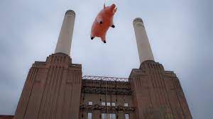 Pink Elephants Floating By Pink Floyd Pig Pink Floyd Animals Pink Floyd Albums