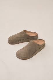 Suede Mules Slide Slipper