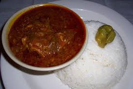 suppa kandja is a stew made of okra and palm oil sauce delicious rezepte