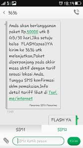 Paket simpati loop tm jumbo semua operator rp.28 ribu : Supaya Bisa Daftar Paket Telkomsel 550 790 Paketaninternet Com