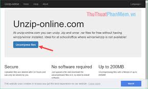 Integrate archive decompression in your own projects. Online Decompression Without Software