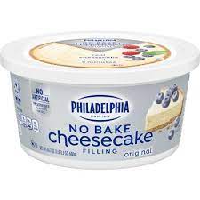 Add This Ready To Eat Cheesecake Filling To Your Graham Cracker Crust For A Quick And Easy D Philadelphia Cheesecake Filling No Bake Cheesecake Filling Recipes