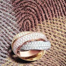 The Diamond Russian Wedding Ring By Cartier Cartier Wedding Rings Cool Wedding Rings Wedding Rings