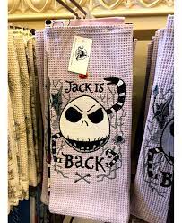 Disney Kitchen Towel Set Nightmare Before Christmas Jack Is Back