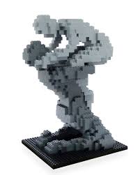 Modern Lego Art By David Hughes Lego Sculptures Lego Art Lego Portrait