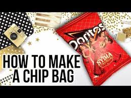Download In This Video I Will Show You How To Make A Potato Chip Bag That You Can Use For Party Favors Or Gifts You Will Need You Chip Bag How To