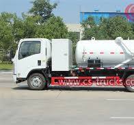 China Waste Water Suction Truck Isuzu Manufacturers ...