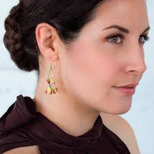 Holly Yashi: Ginkgo Drop Earrings