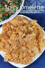 Spicy Omelette Recipe From Indonesia Recipe In 2021 Spicy Omelette Recipe Stuffed Peppers Recipes