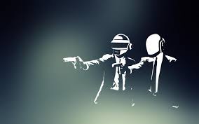 The great collection of daft punk wallpapers for desktop, laptop and mobiles. Daft Punk Pulp Fiction Wallpaper Music Wallpaper Better