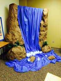 Not only do they have decorating items, but they also have fun themed craft kits and goodies to reward the kids with! Water From The Rock Idea Vbs Crafts Vbs Decorations Vbs