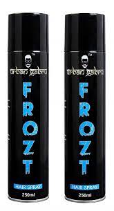 Quick view add to cart. Urbangabru Frozt Hair Spray Extreme Hold For Women Men No Gas Freeze Hair Set Of 2 Buy Online In Guyana At Guyana Desertcart Com Productid 113681512