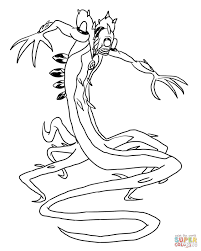 Ben 10 Wildvine Coloring Page From Ben 10 Category Select From 29755 Printable Crafts Of Cartoons Nature Animals Bible Coloring Pages Alien Drawings Ben 10