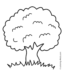 Maybe you would like to learn more about one of these? Simple Tree Coloring Page Coloring Home