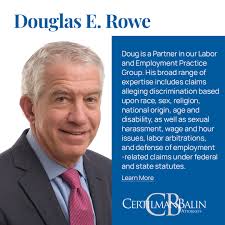 In this edition of our “Meet the Faces Behind Our Firm” series, we're proud  to feature Douglas E. Rowe, Partner in our Labor & Employment practice  group. With extensive experience in #labor