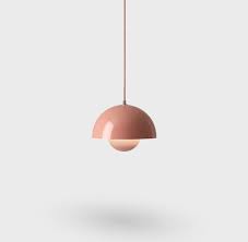 Flowerpot Vp1 Pendel Lampe O23cm Beige Red Amp Tradition Pendel Lamper Lampe