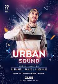 Find and download your flyer freebie designs to promote your upcoming party and club event. Urban Sound Download Free Psd Flyer Template Psdflyer