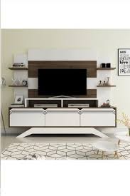 Decorotika Delpi Tv Unitesi Beyaz Ceviz Trendyol
